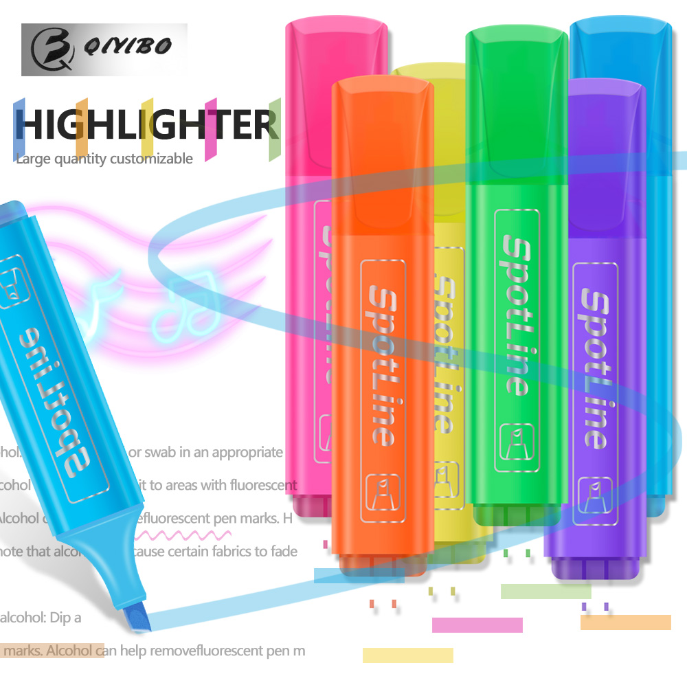 Pastel Highlighter Set Double Ended - أقلام رسم فلوري ، علامات الباستيل