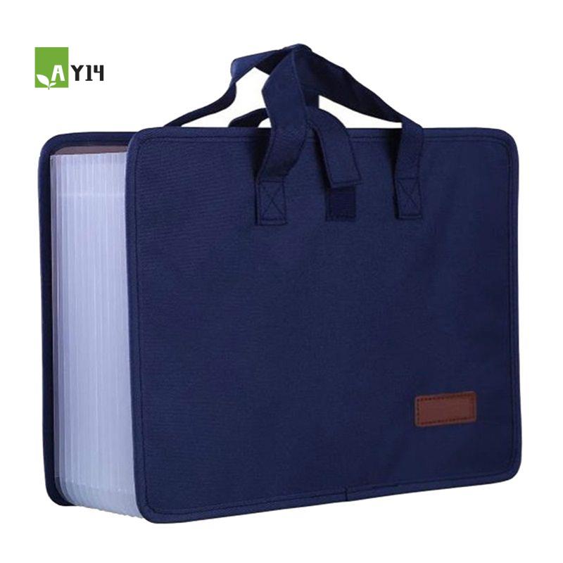منظم ملفات AY14 بـ 13 جيبًا قا - مراجعة Expandable Accordion File Folder 13 Pockets وسعره