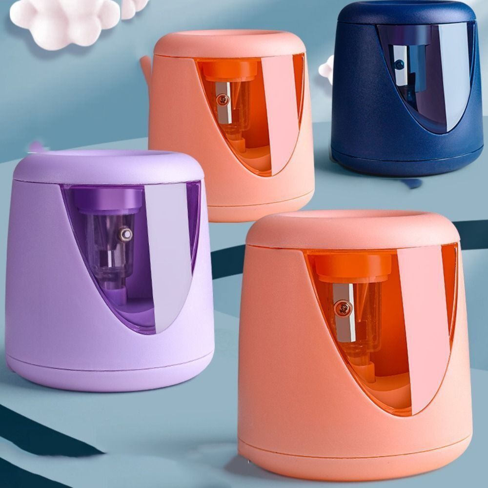 مع ملصق زخرفي، يعمل بالبطارية/ - مراجعة Electric Pencil Sharpener Usb وسعره