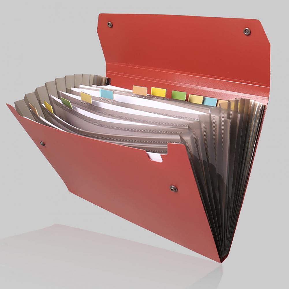 مجلد ملفات قابل للتوسيع مع 13  - مراجعة Expandable Accordion File Folder 13 Pockets وسعره