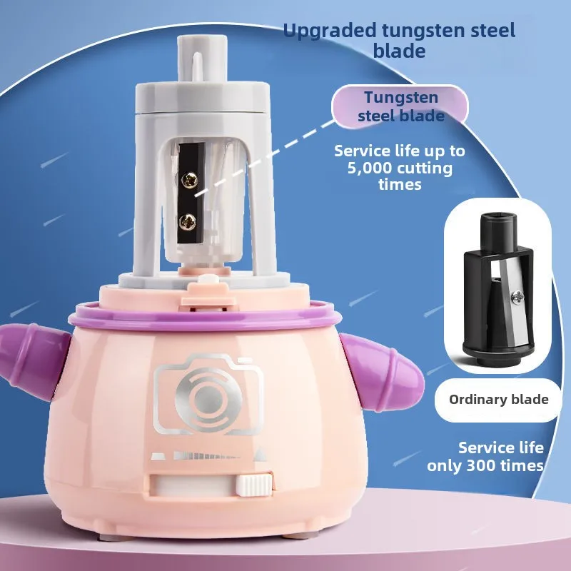 مبراة أقلام كهربائية أوتوماتيك - مراجعة Electric Pencil Sharpener Usb وسعره