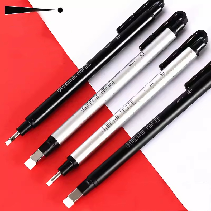 قلم ممحاة ميكانيكي قابل للسحب  - مراجعة Retractable Eraser Pen Click وسعره