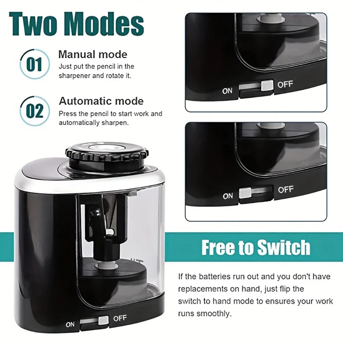 مبراة أقلام كهربائية لسطح المك - مراجعة Electric Pencil Sharpener Usb وسعره