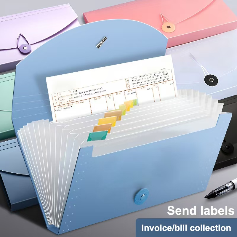 منظم ملفات قابل للتوسيع مع 13  - مراجعة Expandable Accordion File Folder 13 Pockets وسعره